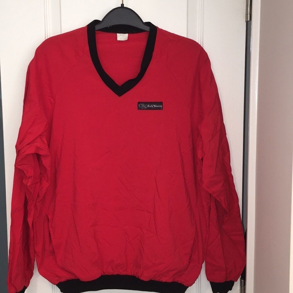 Early winters Portland Oregon vintage nylon jacket